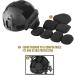 Tactical PJ Airsoft Helmet Set with Full Face Protection Mask, Detachable Anti-Fog Goggles - Paintball CS BK - Buy Online on GoSupps.com