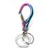 BESYL Commerce Keychain with 2 Key Rings, Office and School Heavy Duty Car Key Chain for Men and Women. Color