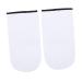 FRCOLOR 2 Pairs Bath Gloves Mittens Paraffin Wax Gloves Moisturizing Gloves Overnight Hand Treatment Mitts Hand Wax Treatment Cold Gloves White Gel Skin Care