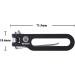 BICASTOR Magnetic Arrow Rest - Aluminum Alloy, Adjustable Backside Archery Rest for Recurve Bow Barebow - Buy Online on GoSupps.com