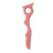 Silicone Makeup Template Eyeliner Eyebrow Eyelash Tool Reusable Lip Liner Applicator Makeup Shaping Beginner Tool for All Face Shapes Pink