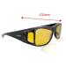 TrueDark Daylights Amber Fitover Blue Light Blocking Glasses - Reduce Eye Strain UV Glare Perfect for Men & Women Ideal for Computer Gaming TV Phone Dave Asprey - Buy Online on GoSupps.com