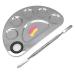Stuurvnee Up Mixing Palette - Stainless Steel Cosmetic & Nail Art Palette with Spatula Tool | Professional Quality for Seamless Mixing - Buy Online on GoSupps.com