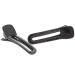 Buy Black Wide Tooth Banana Clips - 1 Pair of Stylish Hair Clips for Effortless Styling | International Shipping Available - Buy Online on GoSupps.com