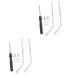 Subsofan 2 pairs of glasses accessories glasses arm legs glasses holder universal sunglasses arm legs glasses replacement legs glasses arms legs glasses bricks plate hinge spectrum clip child
