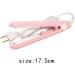 Hair Straighteners Smooth Pro Ceramic Iron - Adjustable Temp Negative Ions Dual Voltage Purple - Perfect for Curls & Waves - Buy Online on GoSupps.com