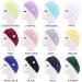 CLLOT 12 Pack Boho Wide Headbands with Buttons for Women - Multi-colored - Buy Online on GoSupps.com