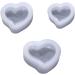 PRETYZOOM Resin Molds 9 pcs Use Drop Crystal White Silicone Heart Accessories Molds Home for DIY Store Cake Mold Shaped Mx3pcs Whitex3pcs - Buy Online on GoSupps.com