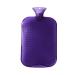 MYAMIA 3L Water Injection PVC Hot Water Bottle Winter Hand Foot Warmer Hot Water Bag-Purple