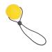Magiclulu Exercises Squeeze Ball Hand Exercise Ball Ball To strengthen the hand wristwall fingerboard handle handle ball toys Power balls train strengthening fitness 5.3cm yellow