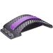 Chi-Enterprise Back Extension Set | Fitness Training & Massage Device for Relaxation & Posture Correction | Purple with Back Belt - Buy Online on GoSupps.com
