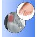 10 Pcs Big Toe Cap Breathable Toe Protector Toe Cover Sleeves with Holes Provides Relief from Missing or Ingrown Toenails Cracked Big Toe Corns Blisters Hammer Toes Toe Rubber Reduce Friction - Buy Online on GoSupps.com