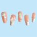 24Pcs/Set Press On Nails Three dimensional relief butterfly white camellia long False Nails Acrylic Fake Nails Full Cover Nails Tips Artificial Finger Manicure Press on nails for Women and Girls - Buy Online on GoSupps.com