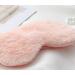 HappyDaily Set of 4 Plush Sleep Masks with Foam Ear Plugs and Travel Pouches (White/Pink/Champagne/Grey) - Buy Online on GoSupps.com
