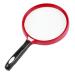 Magnifier Magnifying Glass 10 Times Old Man Reading Handheld High-Definition Glass Large Diameter 130Mm to See Map Book 13 cm Diameter Glass Lens Non-Slip Handle Lofty Ambition