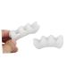 FRCOLOR Gel Foot Separator for Hallux Relief | Bunion Sleeves Spacers & Cushions - Medium White - Buy Online on GoSupps.com