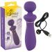Sweet Smile Rechargeable Power Wand Massager Purple One Size