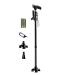 Adjustable Black Forearm Crutches Multifunction Crutches for Adults 10 Stops Adjustable Ergonomic Handles Comfortable Grip and Wear-Resistant Walking Lightweight Unisex Selfless dedication