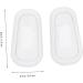 40 Pairs Silicone Eyeglass Nose Pads - Clear Glasses Nose Guards & Cushions for Comfort | International Shipping - Buy Online on GoSupps.com