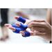 WOIWO 10 Pcs Blue Finger Sleeves - Premium Sports Elastic Support for Volleyball Basketball Badminton Baseball Tennis & Gym - International Shipping Available - Buy Online on GoSupps.com