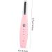 Healeved Electric Eyelash Curler - Heated Beauty Tool for Perfect Lashes | Portable & Stylish Pink Accessories - Buy Online on GoSupps.com