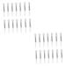 2 Sets of Lip Gloss Brush Makeup for Face Lip Scrub Lip Applicator Reusable Silicone Face Washer Nose Adjustment White Miss Silica Gel Mini
