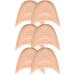 Healvian Shoe Crease Protector Shoe Crease Protector Ballet Toe Pads 6Pcs Reusable Toes Protectors Covers Silicone Dance Toe Caps Cushion for Women Heels Pointe Shoes Yoga Toes Toe Protectors