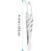 Osaladi Meibom Gland Expresser - Stainless Steel Eye Blind Massage Tweezers for Dry Eyes | Professional Facial Care Pliers - Buy Online on GoSupps.com
