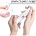 Nose & Ear Hair Trimmer for Women - 2 in 1 Portable USB Rechargeable Facial Hair Removal - Safe & Cordless (Pink - Buy Online on GoSupps.com