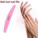 Nail File For Nail Polishing - Professional Fingernail Buffer Manicure -Silver - Buy Online on GoSupps.com