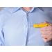 Button Aid Dressing Tool with Plastic Handle Easy Button Hook in Yellow | International Shipping Available - Buy Online on GoSupps.com