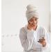 YANBOYI Large Microfiber Hair Towel Wrap for Women - Anti Frizz, Super Absorbent Khaki Hair Turban - Buy Online on GoSupps.com