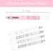 Pacifier Metal Clip (4 Pack) for Babies - Modern Unisex Holder for Binky Soothie Toys - Durable Lightweight Baby Accessory - Girl Pack in Pink - Buy Online on GoSupps.com