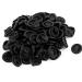 VNDEFUL Approx. 185pcs Rubber Fingertip Protective Finger Gloves for Jewelry Cleaning Electronic Repairing Craftsmanship-Black