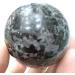 SDWGLD Healing Aura Crystal Gabbro Polished Sphere - 55-60mm Natural Stone from Madagascar | Calcium Plagioclase - Buy Online on GoSupps.com