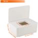 Buy 2-Piece Wet Cloth Box Set - Wet Wipes Donor Box & Napkin Holder with Lid | Perfect for Baby & Home Organization - Buy Online on GoSupps.com
