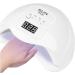 UV Nail Lamp Gel LED Light Polish Dryer Manicure Machine 48W Curing Auto Sensor 4 Timer Setting Fast Drying White - Buy Online on GoSupps.com