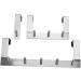 Holibanna 3pcs Stainless Towel Over The Door Bag Creative Organizer for Coat Steel Medium Hanger Rack Hook 21.3*12.4cmx3pcs As Shownx3pcs - Buy Online on GoSupps.com