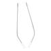 Housoutil 1 pair of universal glasses replacement bars sunglasses spare glasses for sunglasses Halloween-night light glasses accessories glasses arms glasses legs metal glasses frame 12.5x0.5x0.3cm silver