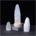 Stone Natural Crystal Gemstones Decor Lamp Jewelry Selenite Stone Led Lamp White Plaster Stone Home Bedroom Balance Gemstone Decoration ERTEYIN (Size : 10x4cm) - Buy Online on GoSupps.com