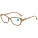 2024 HD Fashionable Anti-Blue Light Reading Glasses for Men & Women - Ultra-Light & Comfortable in Bright Black Frame 2.50 - Buy Online on GoSupps.com