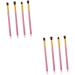Baluue 8 Pcs Eye Make-up Brush Kit Foundation Makeup Eyeshadow Brushes Professional Eye Cosmetic mediumx2pcs Pink+goldx2pcs - Buy Online on GoSupps.com