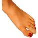 Dr. Jill's Latex-Free Gel & Fabric Ribbed Toe Caps - Small/Medium (3 Pack) - Buy Online on GoSupps.com