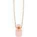 Oil Diffuser Bottle Pendant Necklace | Stainless Steel Chain Choker for Women - Stylish Aromatherapy Jewelry - Buy Online on GoSupps.com