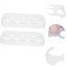 Mikikit Practical Pcs Egg Shelf Utensil Holder with Lid Containers with Lids Refrigerator Egg Case Blank Organizer Professionl - Buy Online on GoSupps.com