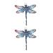 Dragonfly Temporary Tattoo Sticker Set - Watercolor Waterproof Body Art for Women, Girls, and Kids - Pack of 12 - Buy Online on GoSupps.com