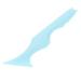 Didiseaon Eyeliner Stencils Silicone Winged Tip Eyeliner Eyebrow Eyelash Contour and Lip Line Aid Mascara Shield Blue