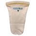SPS Cool Blue Prosthetic Sock 1-Ply with Stitched Distal Hole (Medium/Extra Short) (CB1HMXS2) Yellow Detail SPS