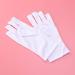 MAGICLULU 3 Pairs Half-Finger Gloves Manicure Glove Cotton Glove Nail Anti Uv Glove Silicone Ear Display Chinese Wooden Pillow Uv Shield Glove Anti-uv White - Buy Online on GoSupps.com