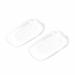 PLAFOPE Anti-Slip Heel Protectors Half Insoles Heel Pad Gel Men and Women Invisible Transprent High Heel Cups Heel Cups Foot Sore Heel Cusion Foot Care Insoles Heel Lifting Shoe Pad As Shown S